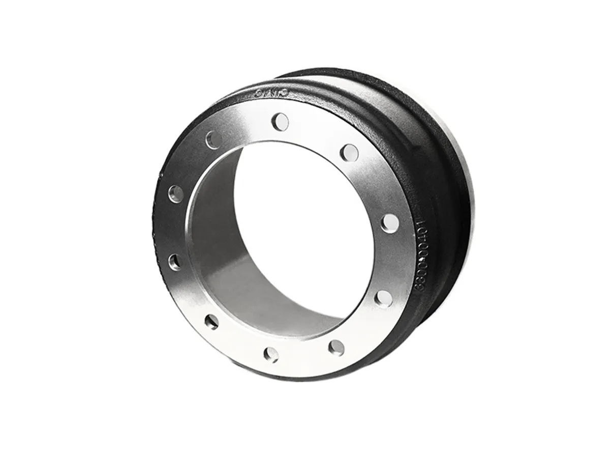 Trailer brake system guide - machined brake drum