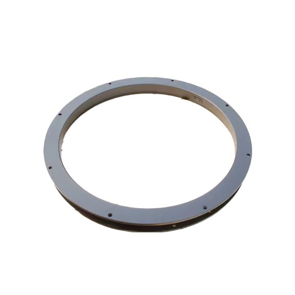 1100mm trailer turntable slewing bearing ring, machined steel